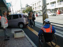 歩道バリアフリー検証04