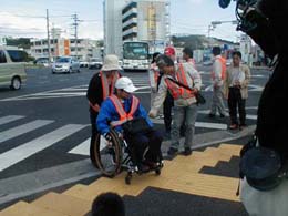 歩道バリアフリー検証08