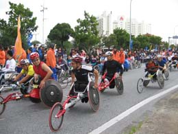 第２０回ぎのわん車いすマラソン大会02